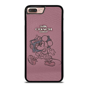 COACH NEW YORK PINK MICKEY MOUSE iPhone 7 / 8 Plus Case Cover COACH NEW YORK PINK MICKEY MOUSE iPhone 7 / 8 Plus Case Cover