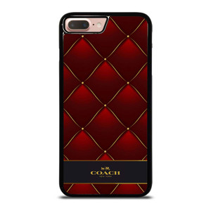 COACH NEW YORK RED GOLD iPhone 7 / 8 Plus Case Cover