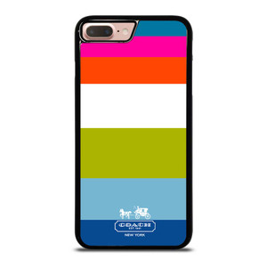 COACH NEW YORK STRIPE iPhone 7 / 8 Plus Case Cover COACH NEW YORK STRIPE iPhone 7 / 8 Plus Case Cover
