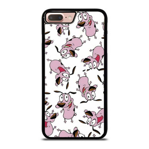 COURAGE THE COWARDLY DOG COLLAGE iPhone 7 / 8 Plus Case Cover COURAGE THE COWARDLY DOG COLLAGE iPhone 7 / 8 Plus Case Cover