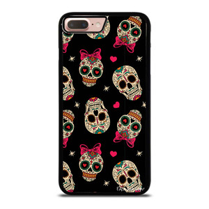 DAY OF THE DEAD CUTE PATTERN iPhone 7 / 8 Plus Case Cover DAY OF THE DEAD CUTE PATTERN iPhone 7 / 8 Plus Case Cover