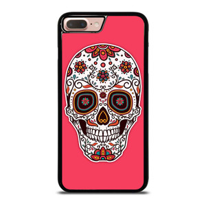 DAY OF THE DEAD PINK iPhone 7 / 8 Plus Case Cover DAY OF THE DEAD PINK iPhone 7 / 8 Plus Case Cover
