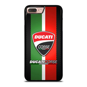 DUCATI CORSE CARBON LOGO iPhone 7 / 8 Plus Case Cover