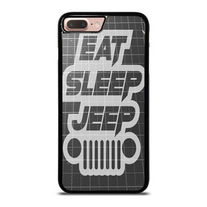 EAT SLEEP JEEP LOGO iPhone 7 / 8 Plus Case Cover EAT SLEEP JEEP LOGO iPhone 7 / 8 Plus Case Cover