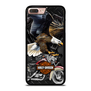 HARLEY DAVIDSON EAGLE METAL LOGO iPhone 7 / 8 Plus Case Cover HARLEY DAVIDSON EAGLE METAL LOGO iPhone 7 / 8 Plus Case Cover