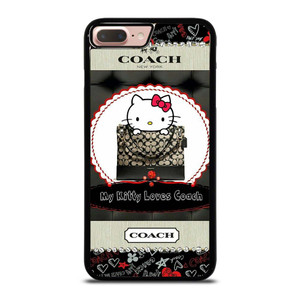 HELLO KITTY LOVES COACH iPhone 7 / 8 Plus Case Cover HELLO KITTY LOVES COACH iPhone 7 / 8 Plus Case Cover