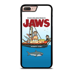 JAWS LOGO 8 BIT iPhone 7 / 8 Plus Case Cover