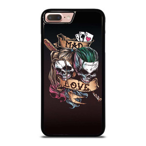 JOKER AND HARLEY QUINN SKULL iPhone 7 / 8 Plus Case Cover JOKER AND HARLEY QUINN SKULL iPhone 7 / 8 Plus Case Cover