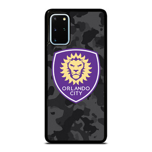 ORLANDO CITY SC MLS BLACK CAMO Samsung Galaxy S20 Plus Case Cover