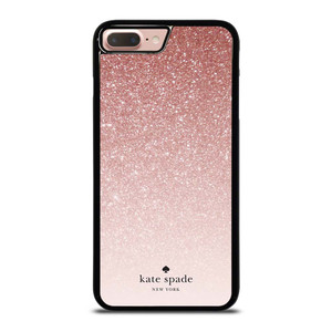 KATE SPADE NEW YORK ROSE WHITE GLITTER iPhone 7 / 8 Plus Case Cover