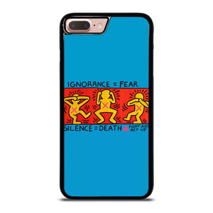 KEITH HARING SILENCE DEATH iPhone 7 / 8 Plus Case Cover KEITH HARING SILENCE DEATH iPhone 7 / 8 Plus Case Cover
