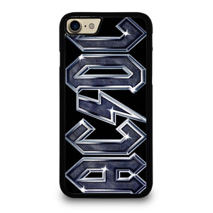 ACDC METAL CARBON LOGO iPhone 7 / 8 Case Cover ACDC METAL CARBON LOGO iPhone 7 / 8 Case Cover