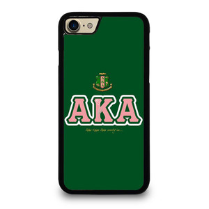 AKA PINK AND GREEN SIMPLE LOGO iPhone 7 / 8 Case Cover