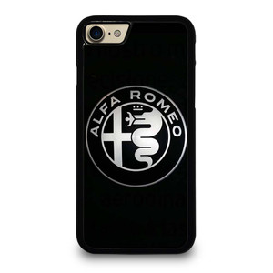 ALFA ROMEO METAL BLACK iPhone 7 / 8 Case Cover ALFA ROMEO METAL BLACK iPhone 7 / 8 Case Cover