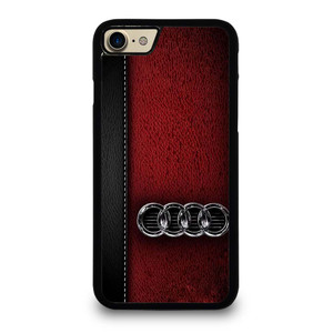 AUDI CAR RED LEATHER iPhone 7 / 8 Case Cover AUDI CAR RED LEATHER iPhone 7 / 8 Case Cover
