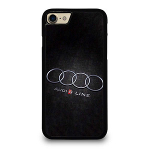 AUDI S LINE CAR EMBLEM iPhone 7 / 8 Case Cover AUDI S LINE CAR EMBLEM iPhone 7 / 8 Case Cover