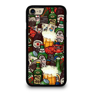 BEER BOTTLE CARTOON iPhone 7 / 8 Case Cover BEER BOTTLE CARTOON iPhone 7 / 8 Case Cover