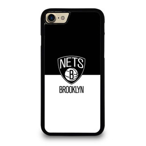 BROOKLYN NETS NBA BLACK WHITE iPhone 7 / 8 Case Cover BROOKLYN NETS NBA BLACK WHITE iPhone 7 / 8 Case Cover