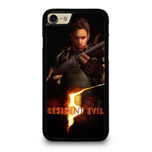 CHRIS REDFIELD RESIDENT EVIL GAMES iPhone 7 / 8 Case Cover CHRIS REDFIELD RESIDENT EVIL GAMES iPhone 7 / 8 Case Cover