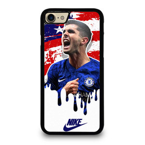 CHRISTIAN PULISIC USA FLAG NIKE iPhone 7 / 8 Case Cover CHRISTIAN PULISIC USA FLAG NIKE iPhone 7 / 8 Case Cover