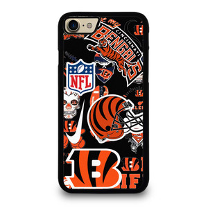 CINCINNATI BENGALS NFL STICKER BOMB iPhone 7 / 8 Case Cover