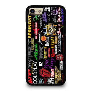 CLASSIC ROCK BAND COLLAGE iPhone 7 / 8 Case Cover