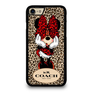 COACH MINNIE MOUSE LEOPARD iPhone 7 / 8 Case Cover COACH MINNIE MOUSE LEOPARD iPhone 7 / 8 Case Cover