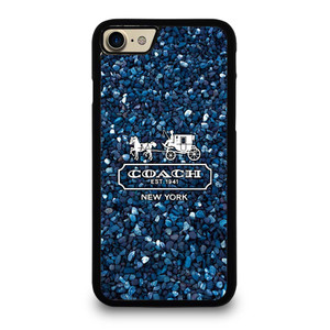 COACH NEW YORK BLUE STONE iPhone 7 / 8 Case Cover COACH NEW YORK BLUE STONE iPhone 7 / 8 Case Cover