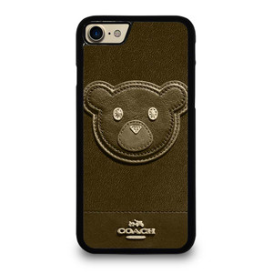 COACH NEW YORK BROWN BEAR iPhone 7 / 8 Case Cover COACH NEW YORK BROWN BEAR iPhone 7 / 8 Case Cover
