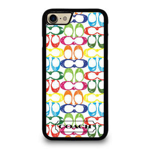 COACH NEW YORK COLORFUL 2 iPhone 7 / 8 Case Cover