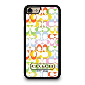 COACH NEW YORK COLORFUL iPhone 7 / 8 Case Cover