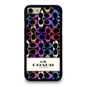 COACH NEW YORK PATTERN COLOR iPhone 7 / 8 Case Cover COACH NEW YORK PATTERN COLOR iPhone 7 / 8 Case Cover