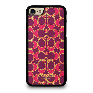 COACH NEW YORK PINK GOLD iPhone 7 / 8 Case Cover COACH NEW YORK PINK GOLD iPhone 7 / 8 Case Cover
