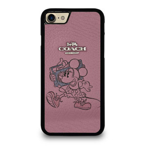 COACH NEW YORK PINK MICKEY MOUSE iPhone 7 / 8 Case Cover