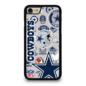 DALLAS COWBOYS NFL STICKER BOMB iPhone 7 / 8 Case Cover DALLAS COWBOYS NFL STICKER BOMB iPhone 7 / 8 Case Cover