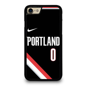 DAMIAN LILLARD PORTLAND TRAIL BLAZERS BLACK iPhone 7 / 8 Case Cover DAMIAN LILLARD PORTLAND TRAIL BLAZERS BLACK iPhone 7 / 8 Case Cover