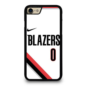 DAMIAN LILLARD PORTLAND TRAIL BLAZERS WHITE iPhone 7 / 8 Case Cover DAMIAN LILLARD PORTLAND TRAIL BLAZERS WHITE iPhone 7 / 8 Case Cover