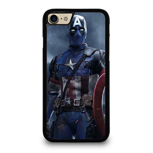 DEADPOOL CAPTAIN AMERICA MARVEL iPhone 7 / 8 Case Cover DEADPOOL CAPTAIN AMERICA MARVEL iPhone 7 / 8 Case Cover