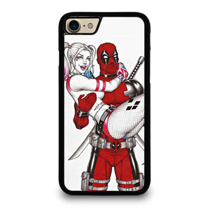 DEADPOOL HARLEY QUINN CARTOON iPhone 7 / 8 Case Cover