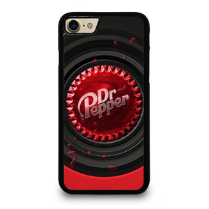DR PEPPER SODA RED BLACK iPhone 7 / 8 Case Cover DR PEPPER SODA RED BLACK iPhone 7 / 8 Case Cover