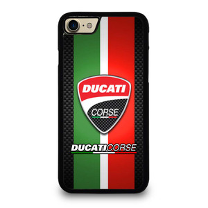 DUCATI CORSE CARBON LOGO iPhone 7 / 8 Case Cover