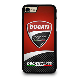 DUCATI CORSE LOGO CARBON iPhone 7 / 8 Case Cover