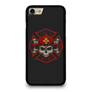 FIREFIGHTER FIREMAN SKULL LOGO iPhone 7 / 8 Case Cover FIREFIGHTER FIREMAN SKULL LOGO iPhone 7 / 8 Case Cover