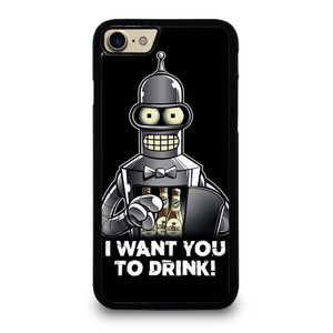 FUTURAMA BENDER QUOTE iPhone 7 / 8 Case Cover FUTURAMA BENDER QUOTE iPhone 7 / 8 Case Cover
