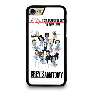 GREY'S ANATOMY ALL CARTOON iPhone 7 / 8 Case Cover GREY'S ANATOMY ALL CARTOON iPhone 7 / 8 Case Cover