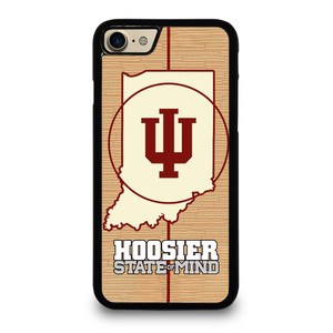 HOOSIER STATE OF MIND INDIANA WOODEN LOGO iPhone 7 / 8 Case Cover HOOSIER STATE OF MIND INDIANA WOODEN LOGO iPhone 7 / 8 Case Cover