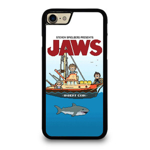 JAWS LOGO 8 BIT iPhone 7 / 8 Case Cover