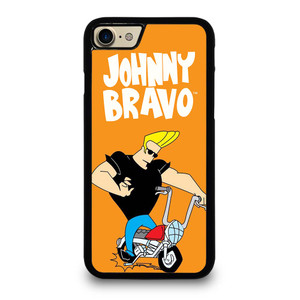 JOHNNY BRAVO CARTOON RIDING BIKE iPhone 7 / 8 Case Cover JOHNNY BRAVO CARTOON RIDING BIKE iPhone 7 / 8 Case Cover