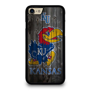 KANSAS JAYHAWKS WOODEN LOGO iPhone 7 / 8 Case Cover