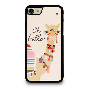 KATE SPADE CAMEL OH HELLO iPhone 7 / 8 Case Cover